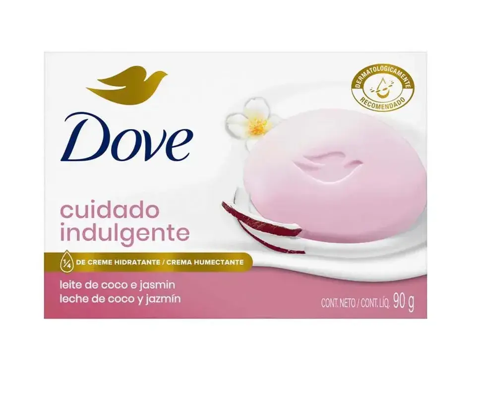 Dove Jabón tocador Cuidado Indulgente 90gr