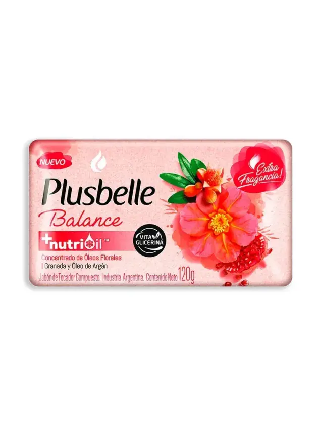Plusbelle Balance jabón en pan 120gr