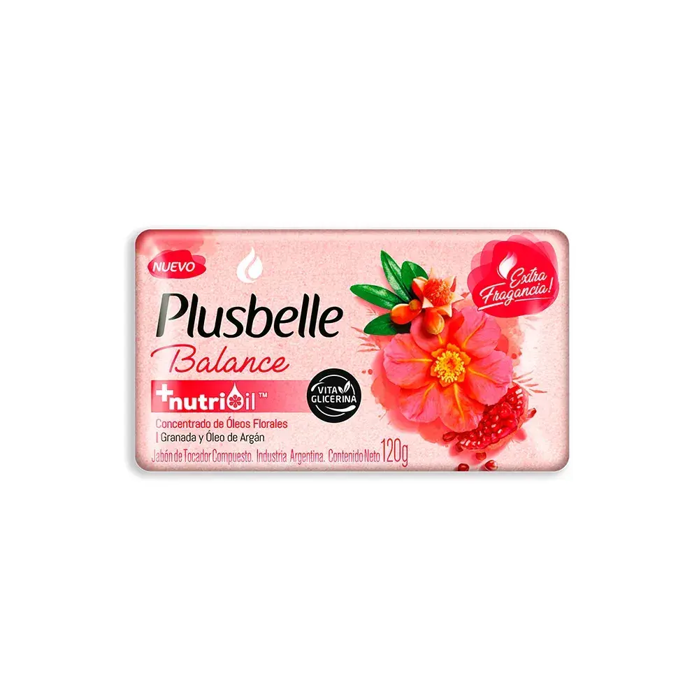 Plusbelle Balance jabón en pan 120gr