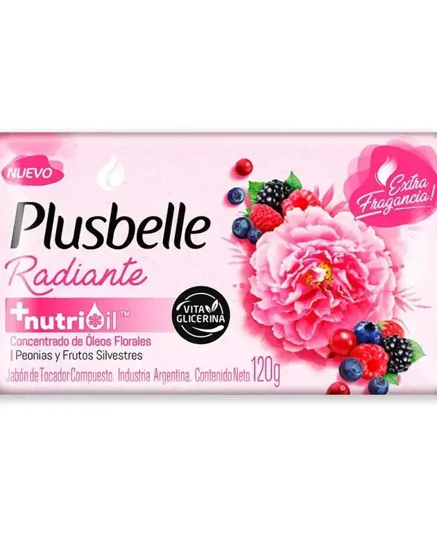 Plusbelle Radiante jabón en pan 120gr