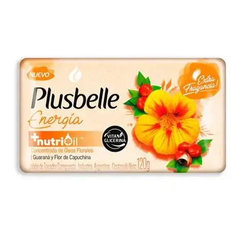 Plusbelle Energia jabón en pan 120gr