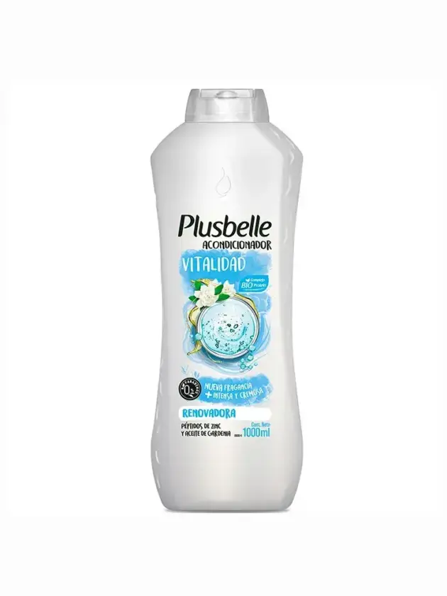 Plusbelle Acondicionador, Vitalidad Renovadora 1Lt.