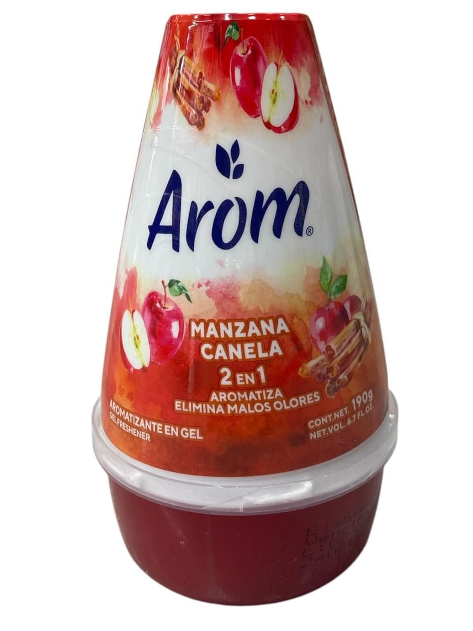 Arom aromatizante en Gel (Manzana Canela)