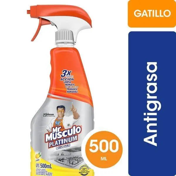 MR. MUSCULO COCINA ANTIG. GATILLO 500ML - Imagen 2