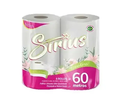 Papel Higiénico Sirius 4rollos x 60mtrs