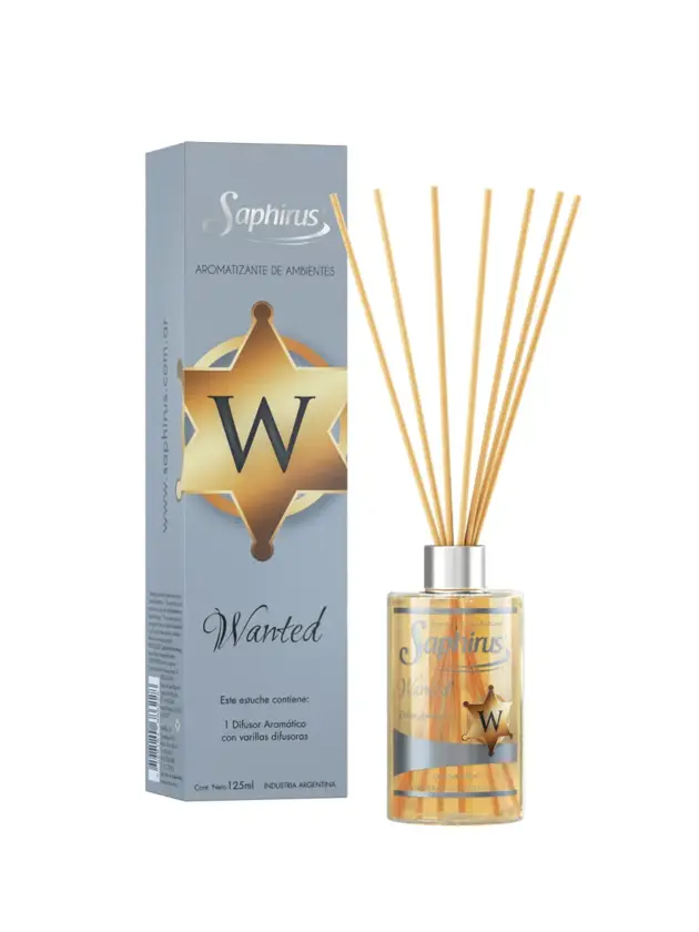 Saphirus Difusor con palillo WANTED