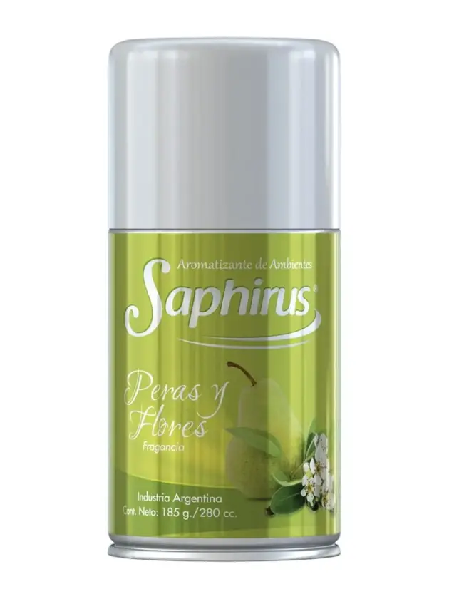 Saphirus Aerosol Peras y Flores 280cc
