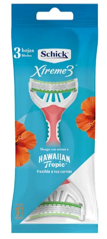 XTREME 3 SCHIK PS Afeitadora HAWAIIAN TROPIC X1