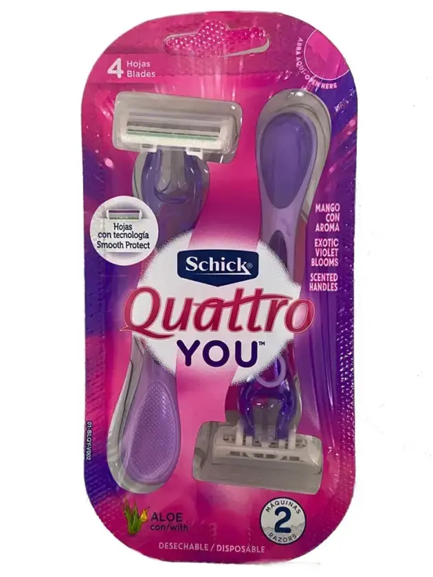 QUATTRO SCHIK MUJER PURPURA Afeitadora