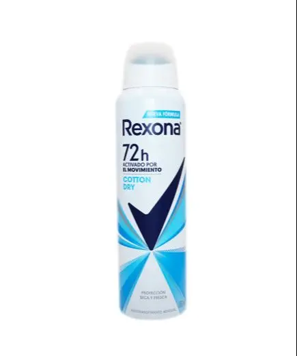 REXONA DESODORANTE AEROSOL COTTON DRY 150ML