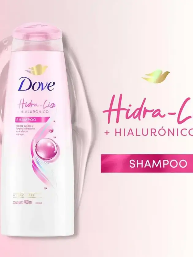 DOVE SHAMPOO HIDRA LISO 400ML