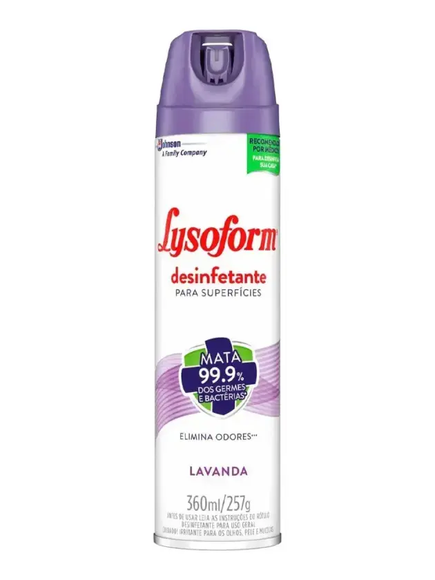 LYSOFORM AEROSOL LAVANDA 360ML