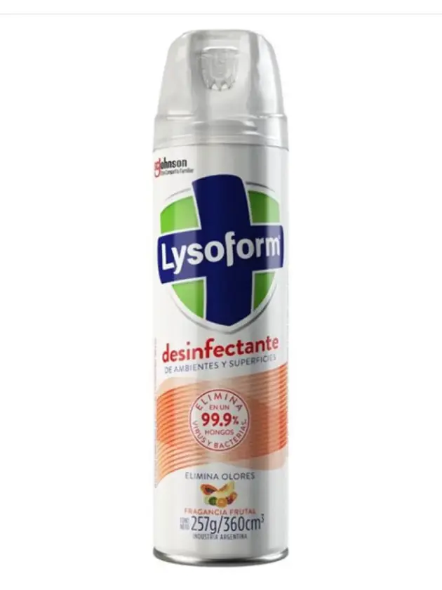 LYSOFORM AEROSOL FRUTAL 360ML