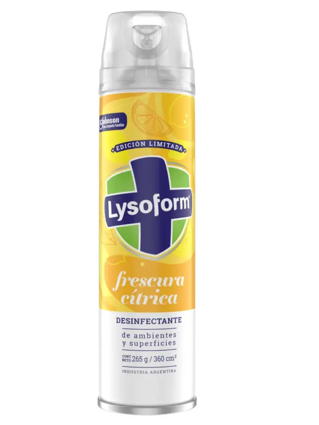 LYSOFORM AEROSOL FRESCURA CITRICA 360ML