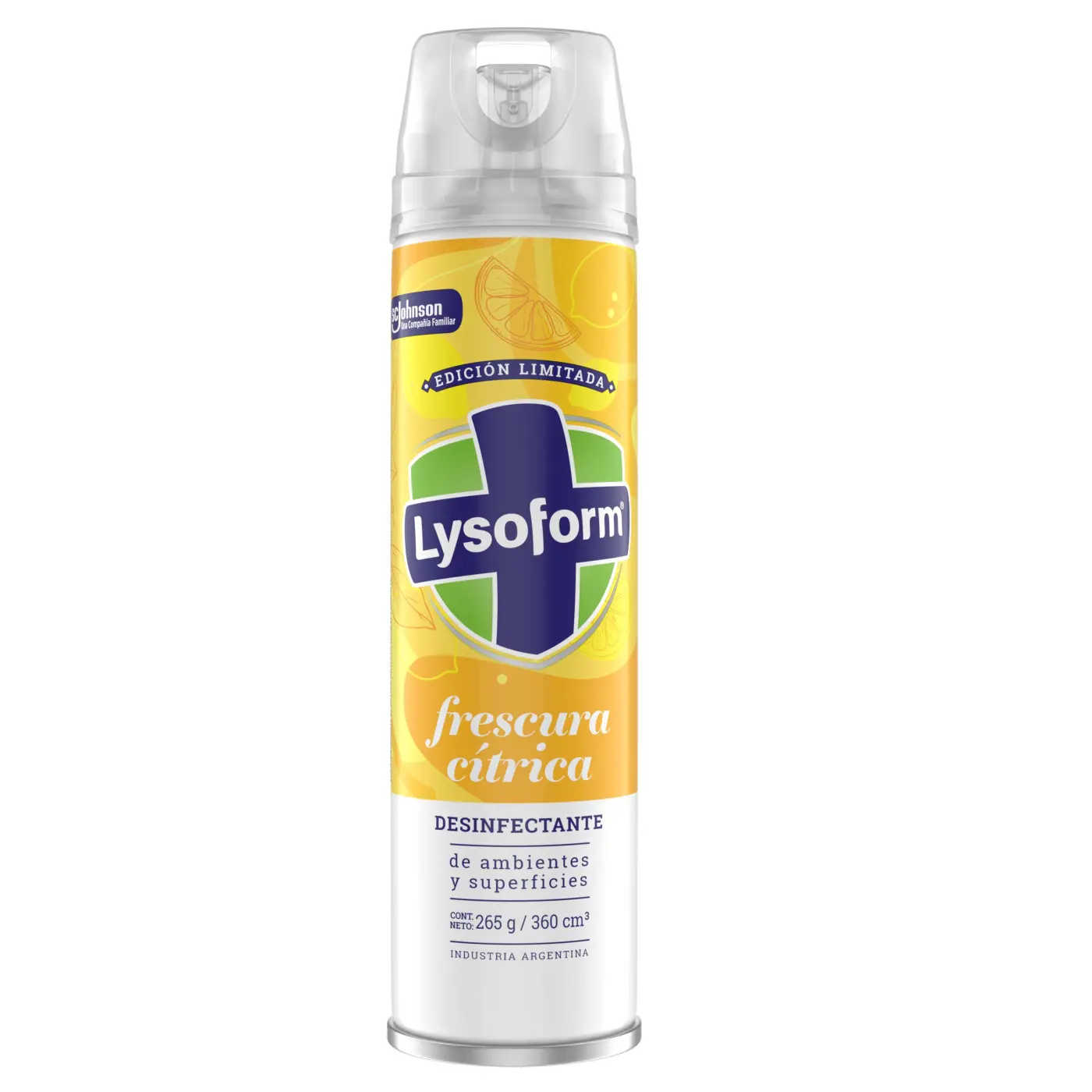 LYSOFORM AEROSOL FRESCURA CITRICA 360ML