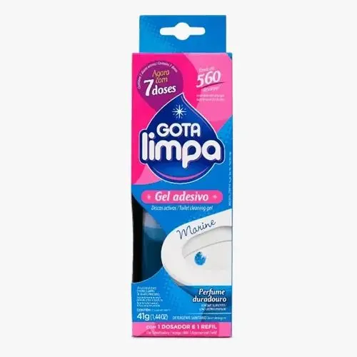 GOTA LIMPA GEL ADESIVO MARINE 41GR X7