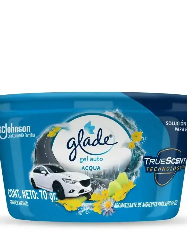 Glade desodorante Gel p/ Auto acqua
