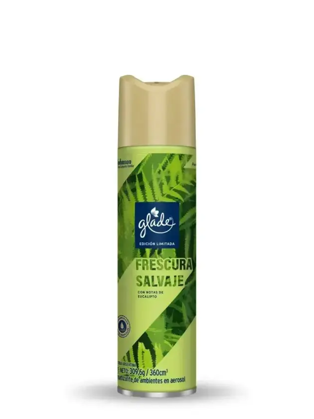 Glade Aerosol 360ml Frescura Salvaje