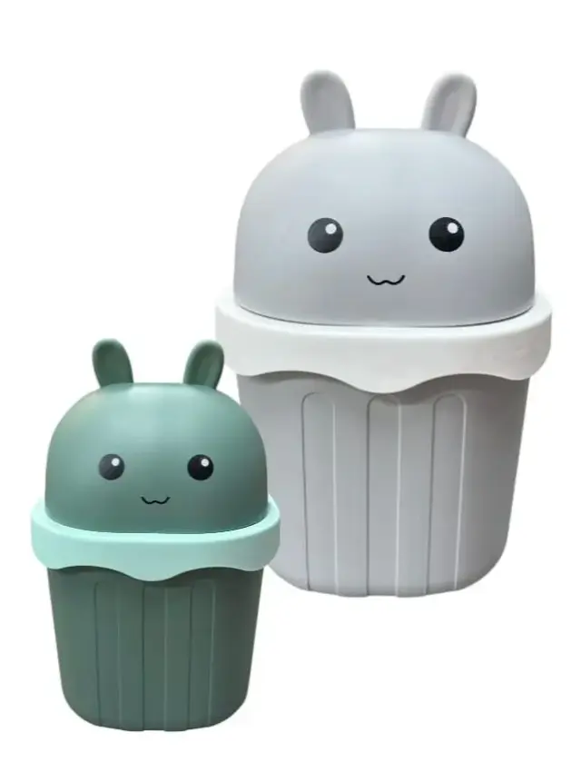 BASURERO PLAST. MOVIL C/OREJAS