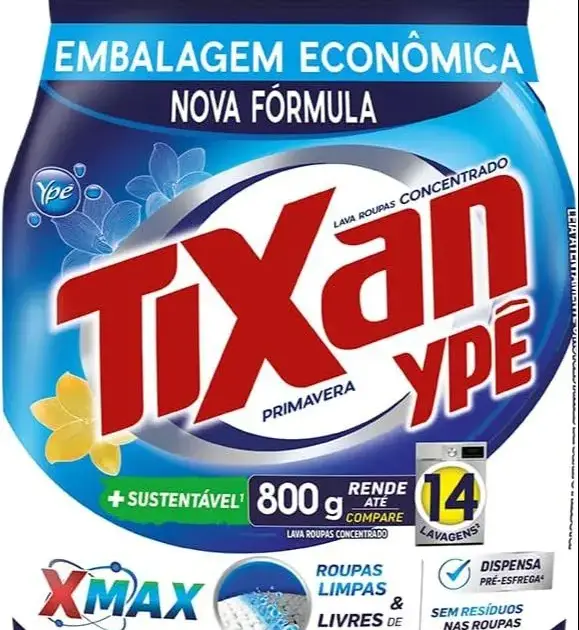 Jabon en Polvo 800gr Tixan Sachet primavera