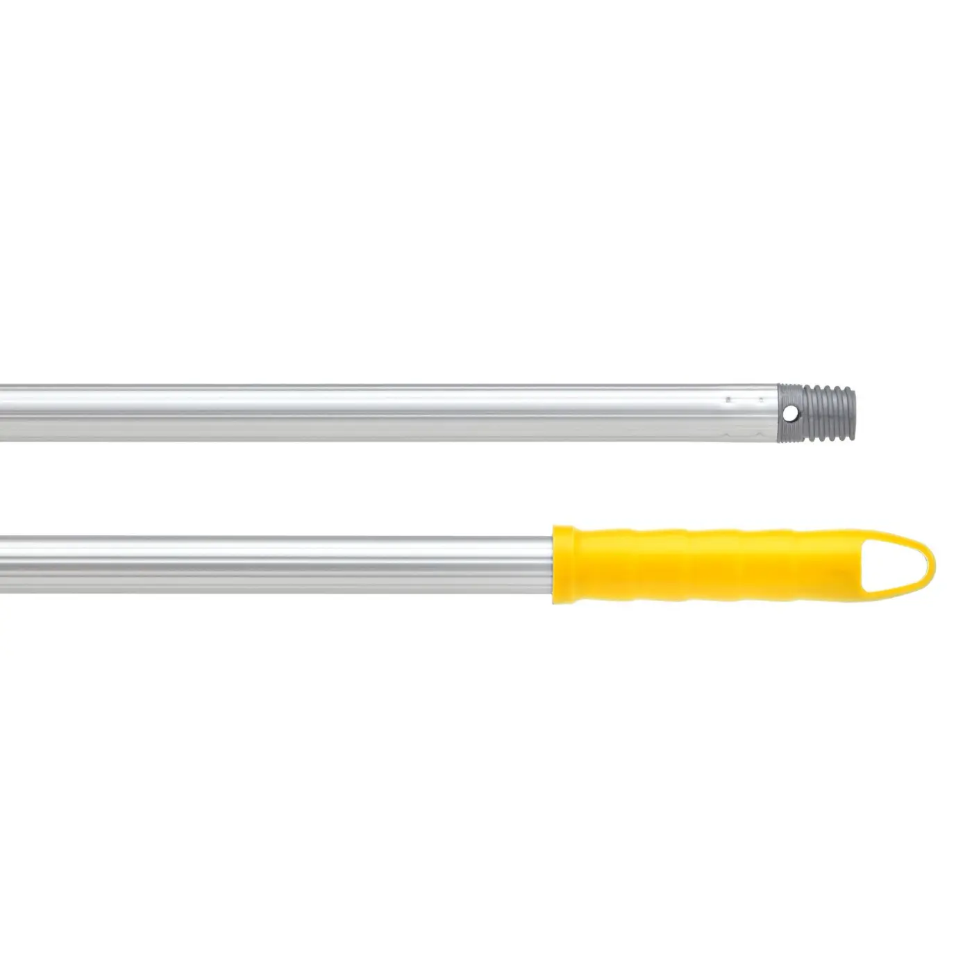 MANGO DE ALUMINIO NOBRE GRIS/AMARILLO 22MM 1,40M
