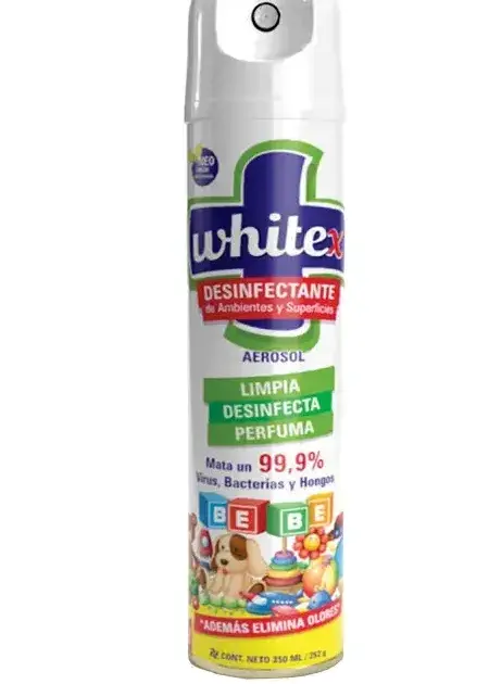 Desinfectante Aerosol WHITEX bebe x 350ml