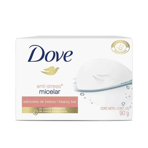Dove Jabón tocador Micelar Anti Stress, 90gr