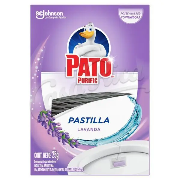 PATO PASTILLA PARA INODORO LAVANDA 25GR