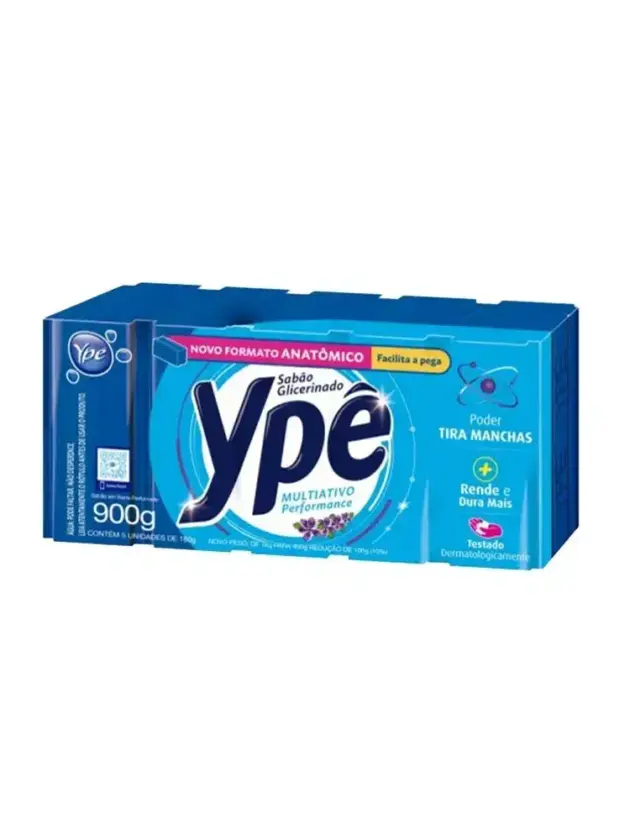 JABON BARRA YPE MULTIACTIVO 5 X160 GR