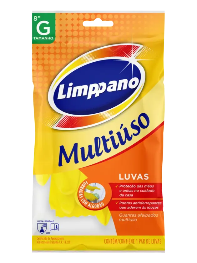 Guante Multiuso Forrado, LIMPPANO G