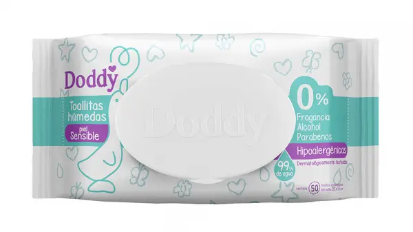 DODDY TOALLITAS HUMEDA NETRO X50 UNIDADES