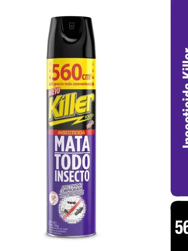INSECTICIDA KILLER TODO INSECTO  560CC