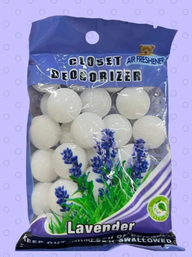 Naftalina aromatizada, LAVANDA 100gr. AIR FRESHENER