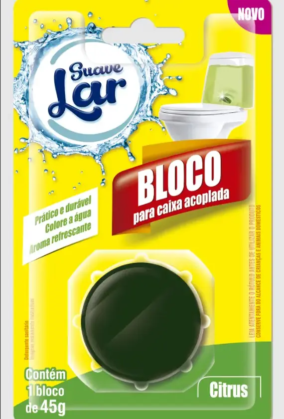 Pastilla Sanitaria p/ Cisterna Suavelar CITRUS 45gr