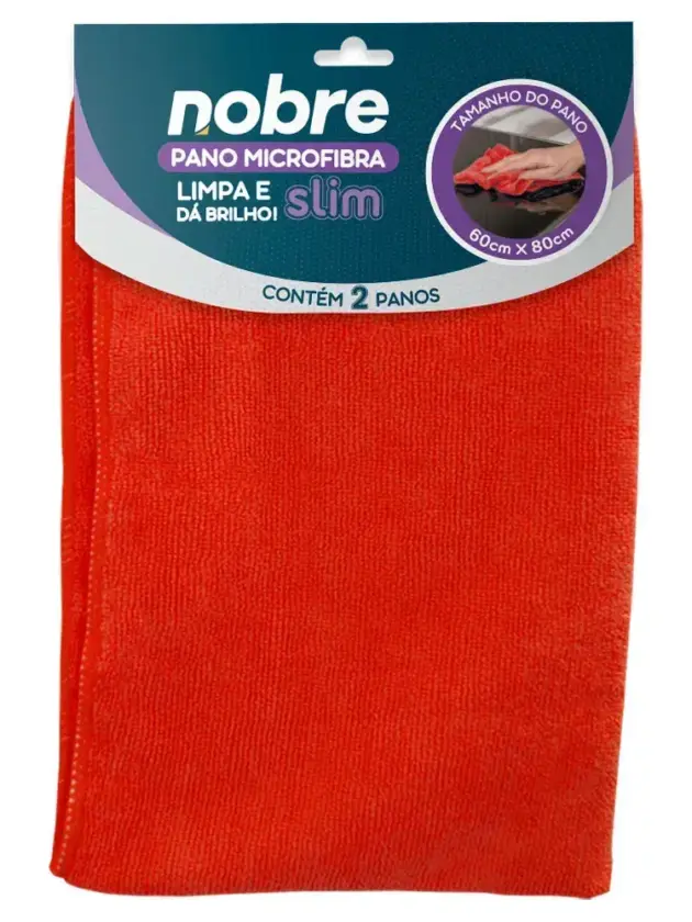 Paño de microfibra, NOBRE ROJO, 60x80cm