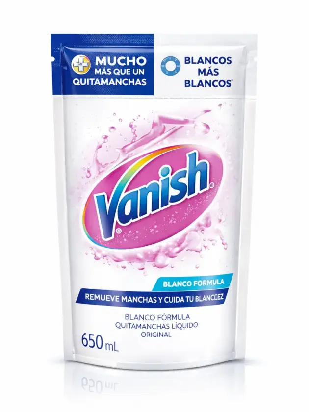 VANISH QUITA MANCHAS WHITE DP 650 ML