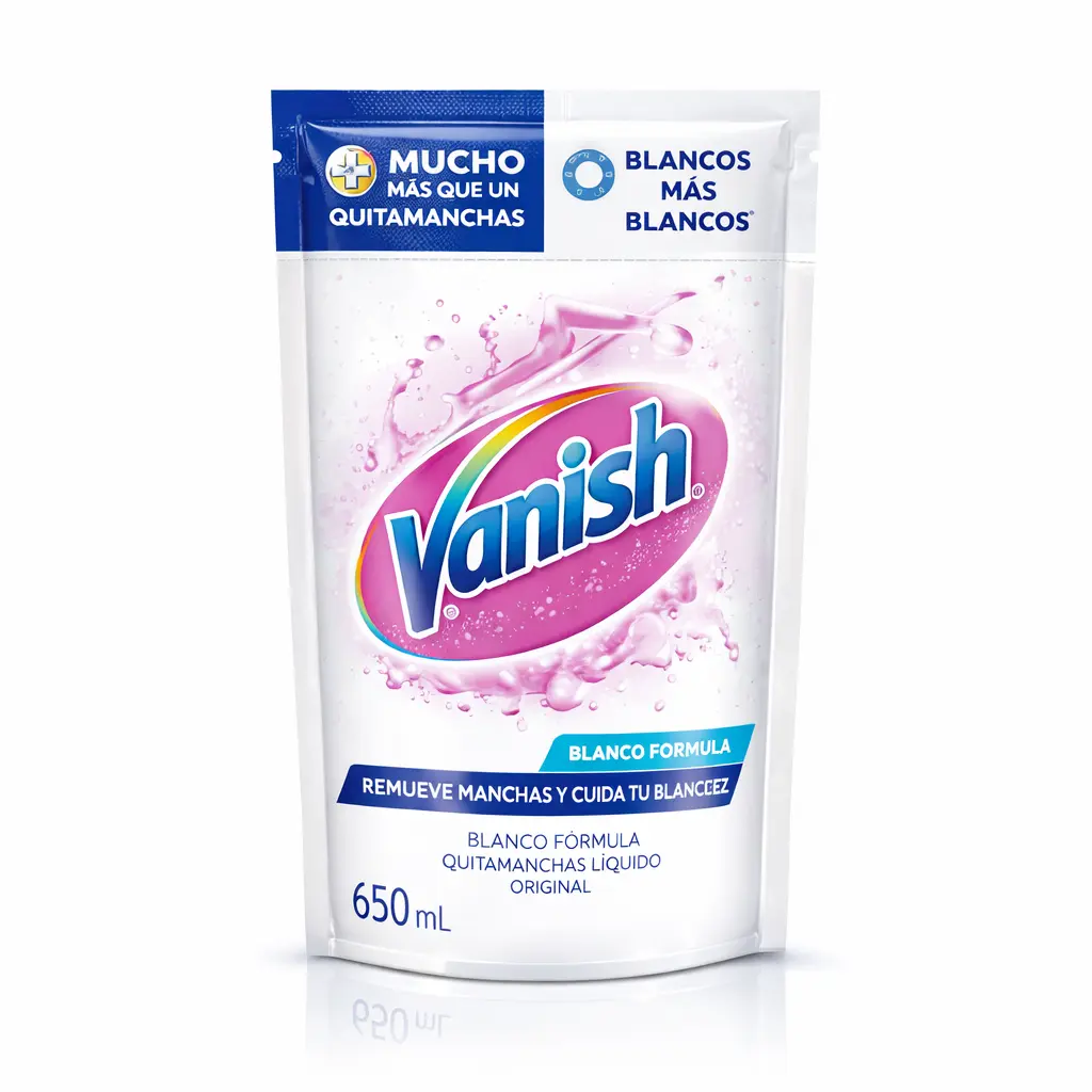 VANISH QUITA MANCHAS WHITE DP 650 ML