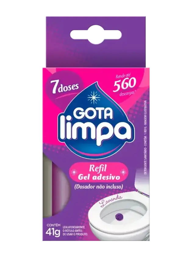 Gel Adhesivo 7X GOTA LIMPA, LAVANDA