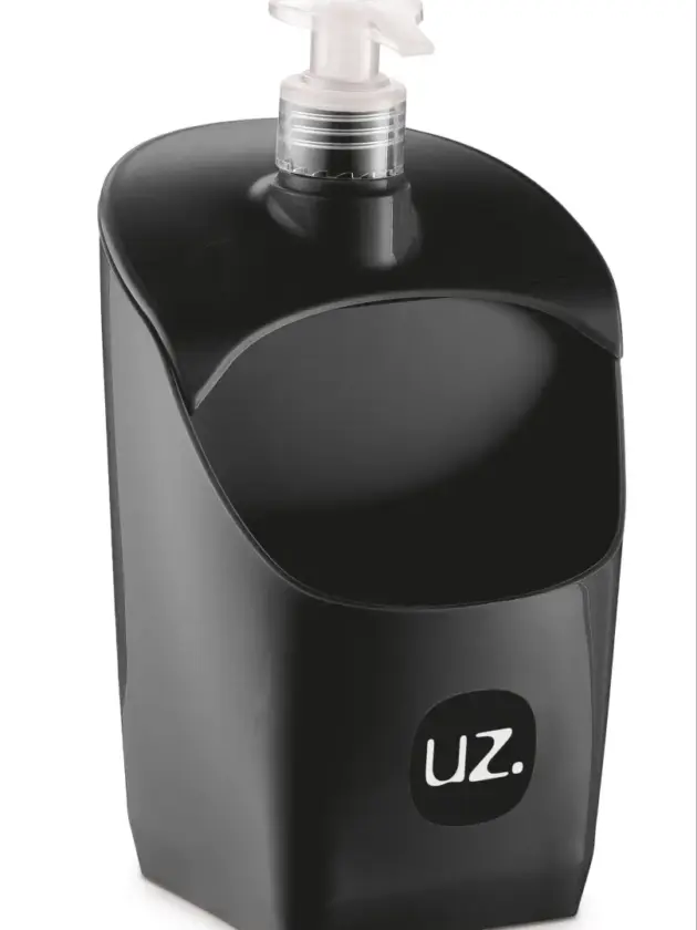 PORTA DETERGENTE PLAST. R.UZ353 NEGRO