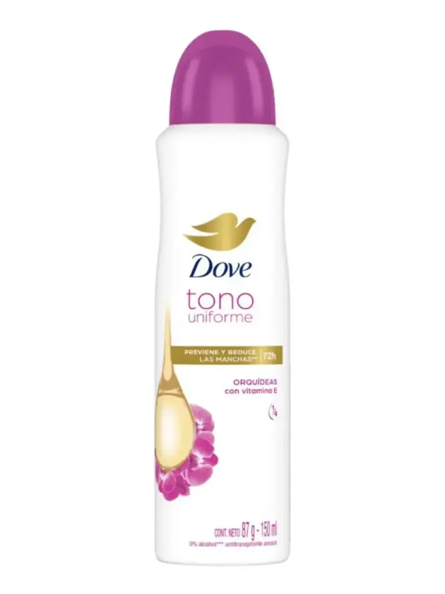 DOVE DESODORANTE SPRAY AP ORQUIDEA, 150 ML
