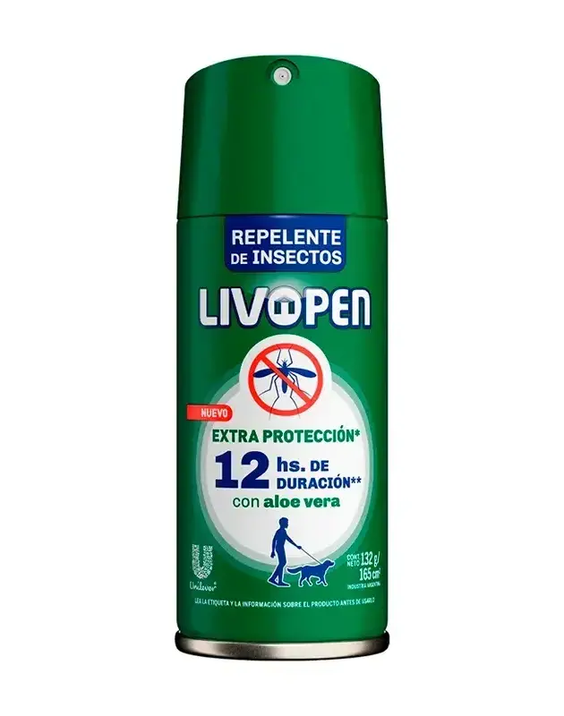 REPELENTE LIVOPEN MAX AEROSOL 165 ML