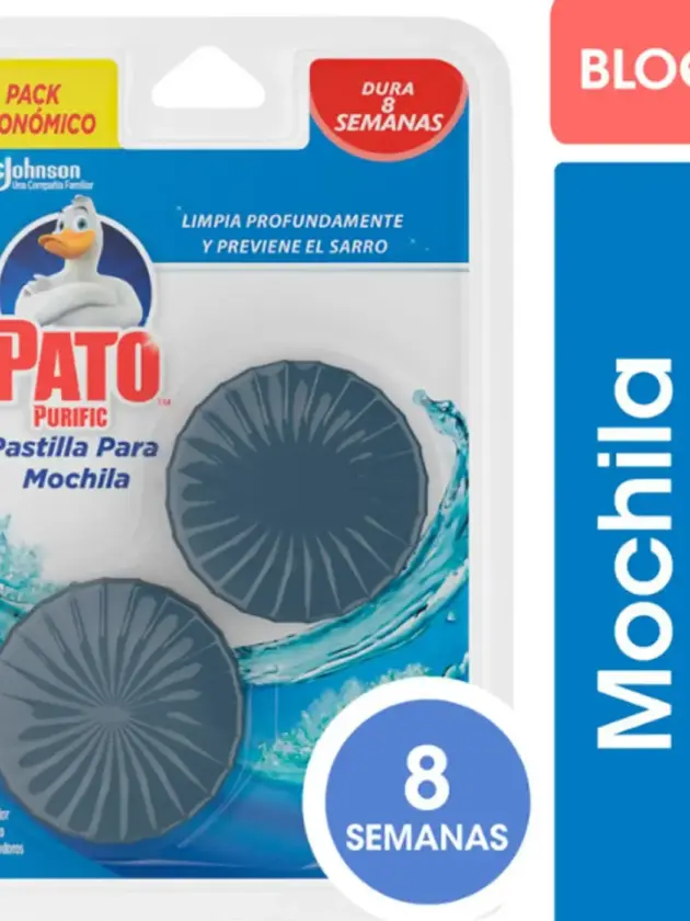 PATO Pastilla Para Mochila de Inodoro, 80gr