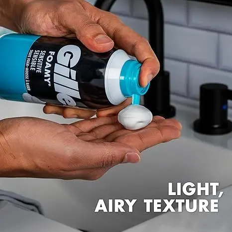 Gillette Espuma afeitadora p/ Piel Sensible - Imagen 2