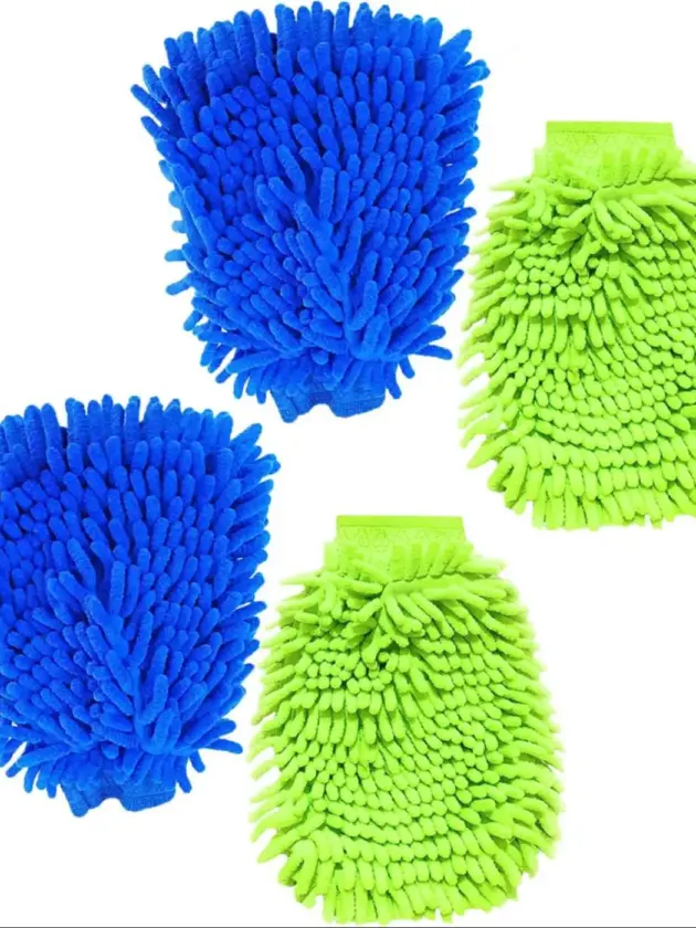 GUANTES CON MICROFIBRA PARA AUTO, PEQUEÑO