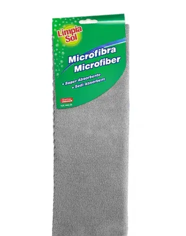 Paño de Microfibra para Secado Limpia Sol 40 x 60