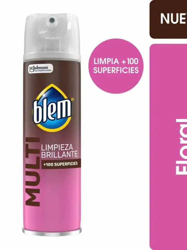 BLEM AEROSOL, LUSTRA MUEBLE FLORAL 360ML