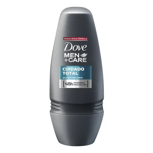 Antitranspirante Roll-On Cuidado Total Dove Men - Cont.50 mL