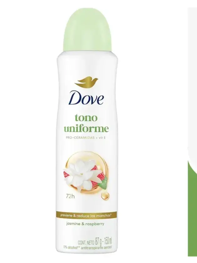Dove Antitranspirante en aersol, RASPBERRY