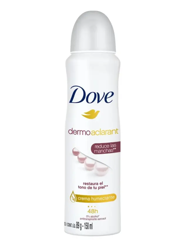 Dove Antitranspirante Dermo Aclarante, Calendula