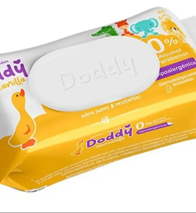 DODDY TOALLITAS HUMEDAS CON MANZANILLA X 48 UND
